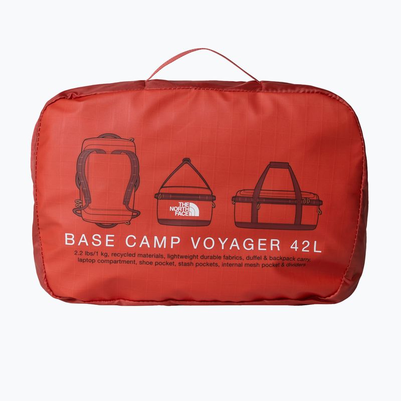 The North Face Base Camp Voyager Duffel Travel Bag 42 l mars dust/sumac 4
