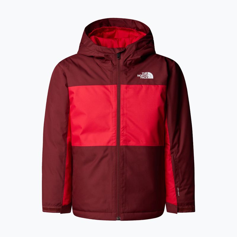 Children's ski jacket The North Face Freedom Insulated sumac/ red 5