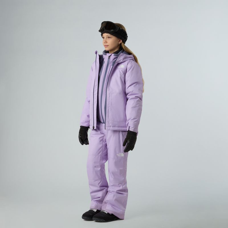 Children's ski jacket The North Face Freedom Insulated lite lilac 2