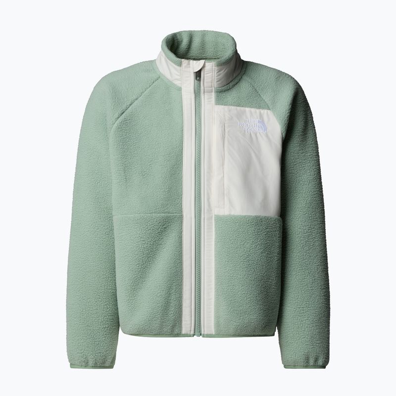 Children's fleece sweatshirt The North Face Yumiori Full Zip slate moss/white dune 5