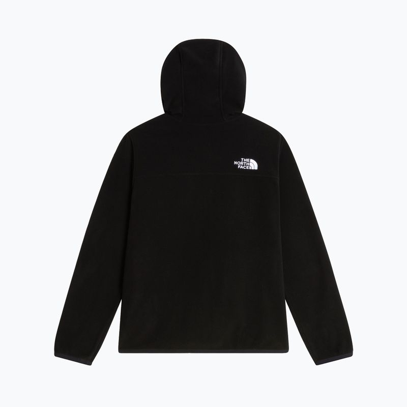 Children's fleece sweatshirt The North Face Teen Glacier Full Zip Hoodie tnf black 2