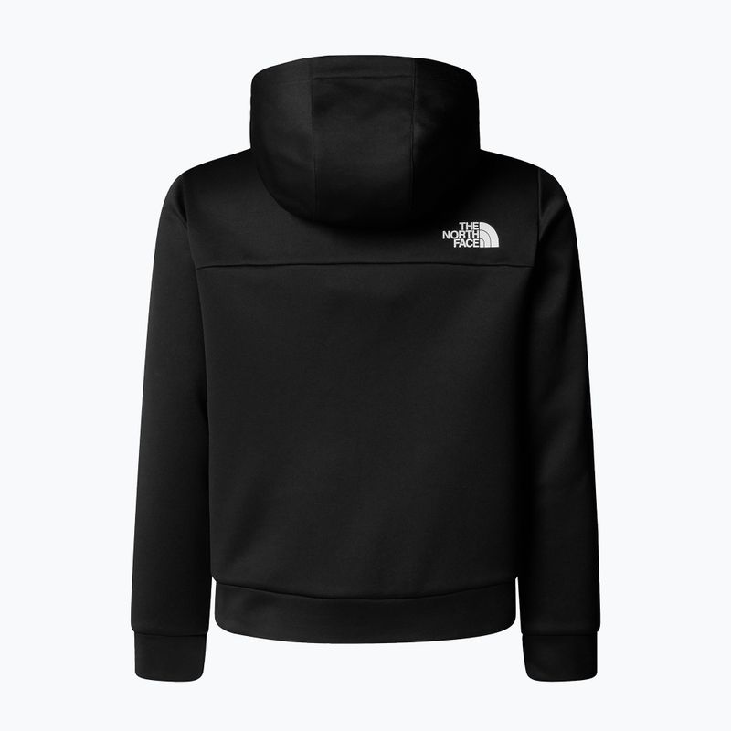 Children's sweatshirt The North Face Teen Reaxion Full Zip Hoodie tnf black 2