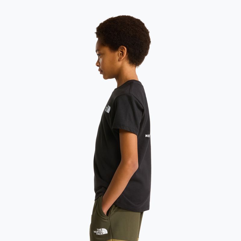 Children's T-shirt The North Face Box Nse tnf black 3