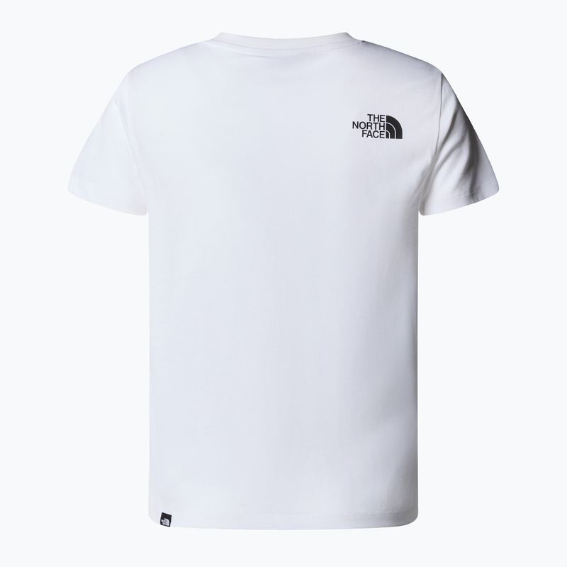 Chilren's T-shirt The North Face Easy white 2
