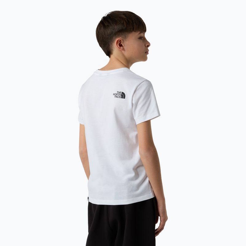 Chilren's T-shirt The North Face Easy white 5