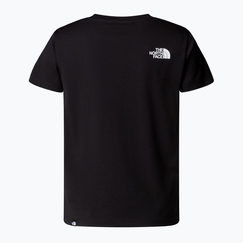 Chilren's T-shirt The North Face Easy black 2