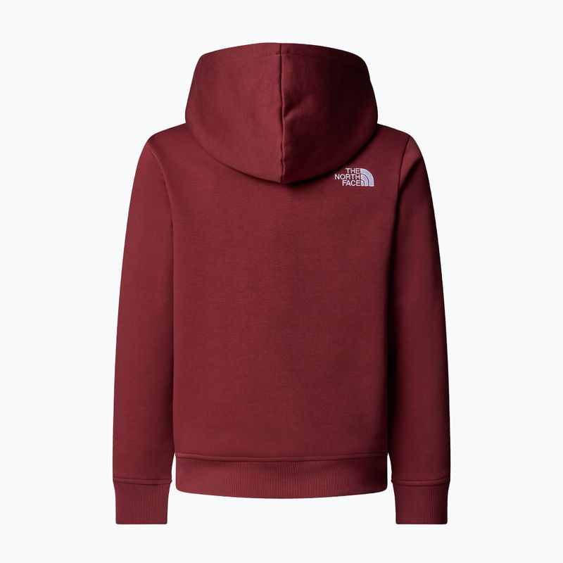 Children's sweatshirt The North Face Teen Drew Peak Pullover Hoodie sumac 2