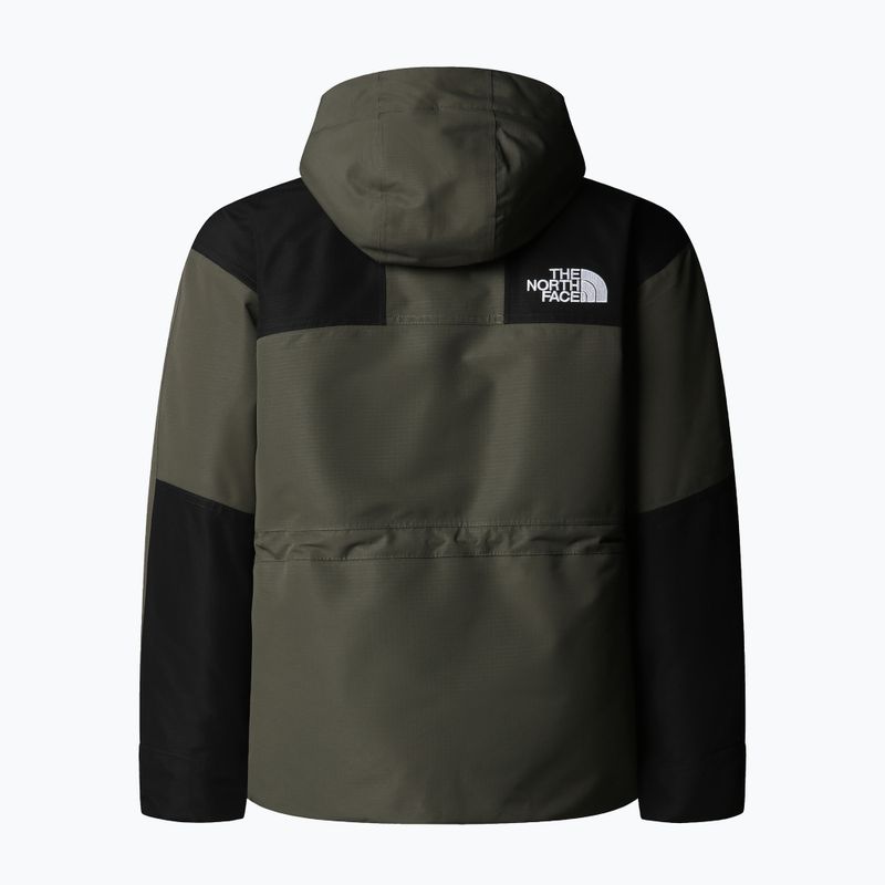 Children's rain jacket The North Face Mountain Down new taupe green 2
