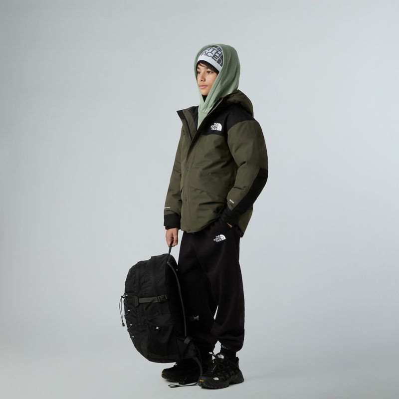 Children's rain jacket The North Face Mountain Down new taupe green 4