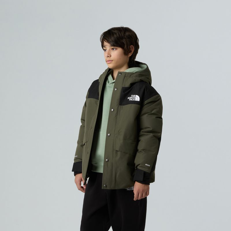 Children's rain jacket The North Face Mountain Down new taupe green 6