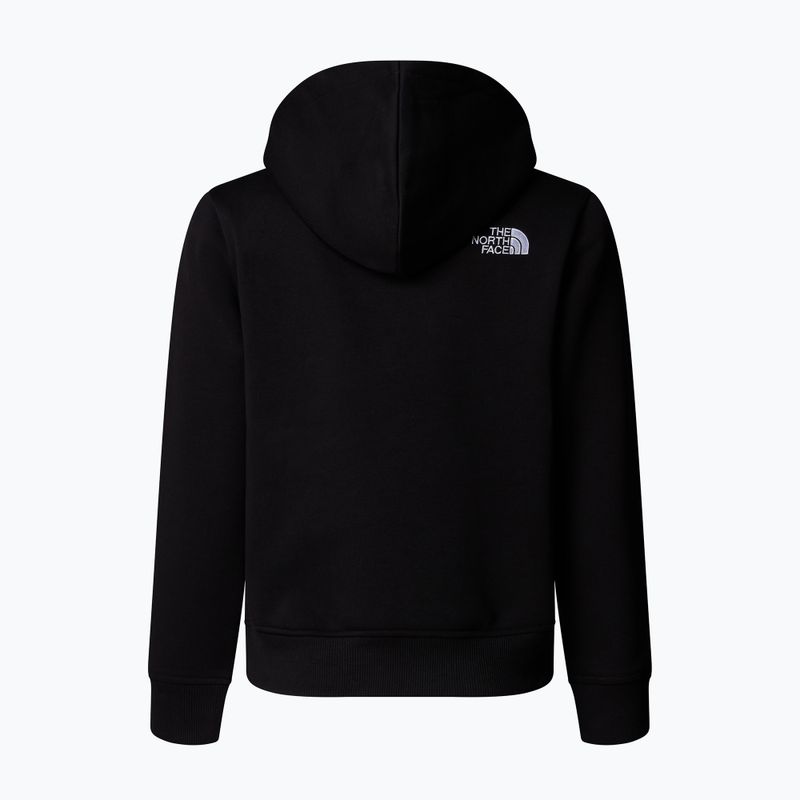 Children's sweatshirt The North Face Teen Drew Peak Pullover Hoodie black 2