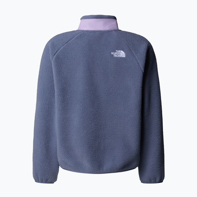 Children's fleece sweatshirt The North Face Yumiori Full Zip twilight galaxy/lite lilac 6