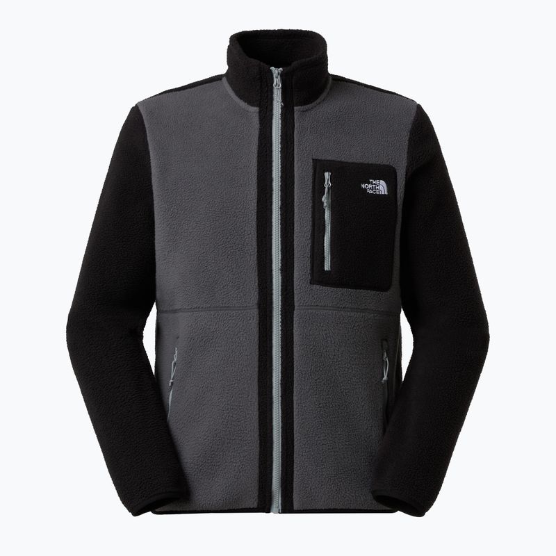 Men's The North Face Yumiori Full Zip sweatshirt anthracite grey/black/monument grey 5