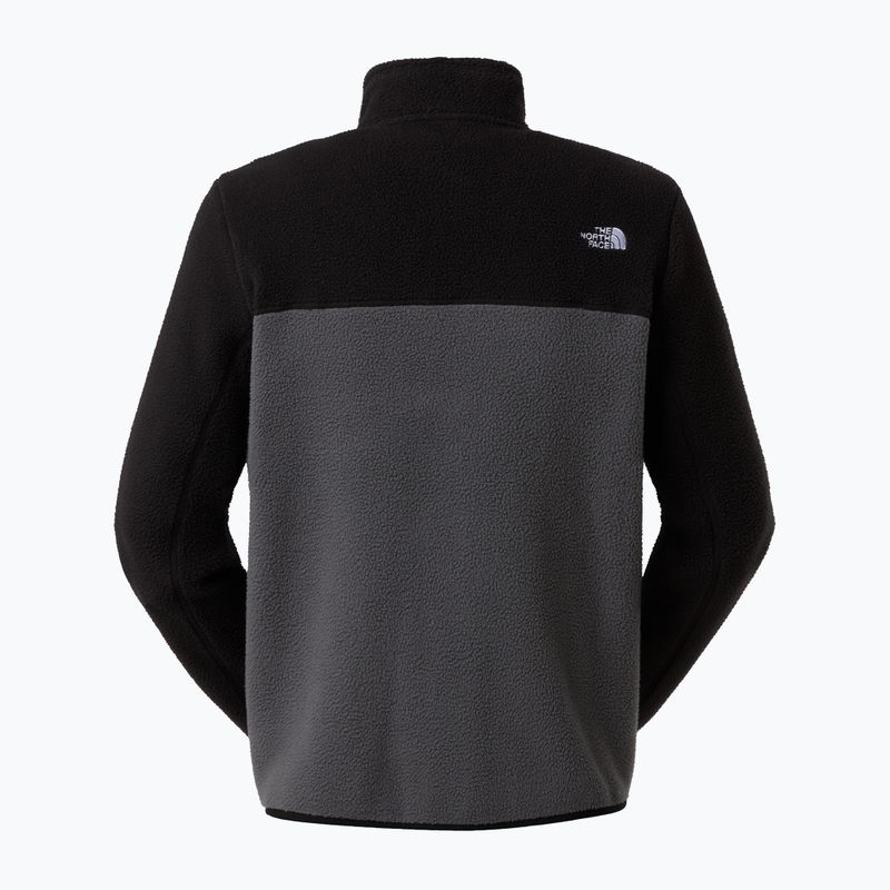 Men's The North Face Yumiori Full Zip sweatshirt anthracite grey/black/monument grey 6