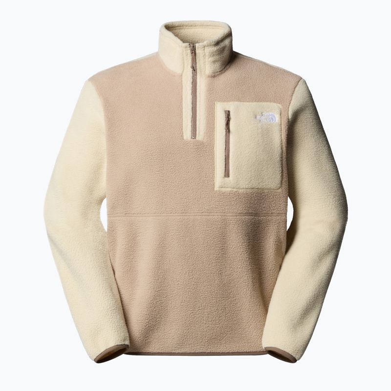 Men's sweatshirt The North Face Yumiori 1/4 Zip mushroomgrey/gravel/mochabrown 4