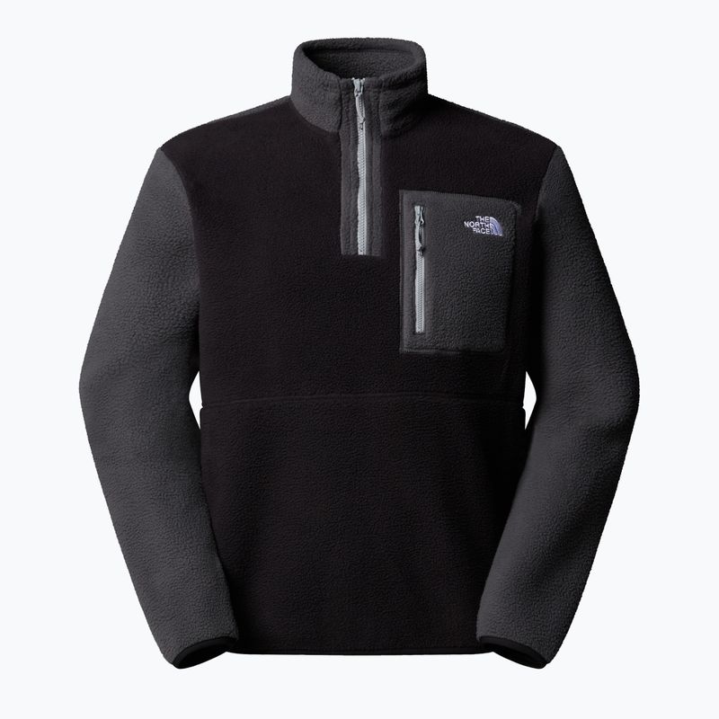 Men's sweatshirt The North Face Yumiori 1/4 Zip black/asphalt grey/monument grey 4