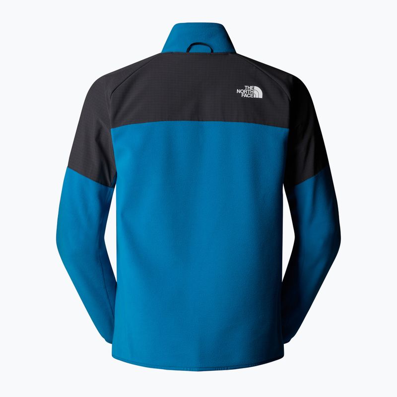 Men's sweatshirt The North Face Glacier Heavyweight Full Zip dusk blue/asphalt grey 5