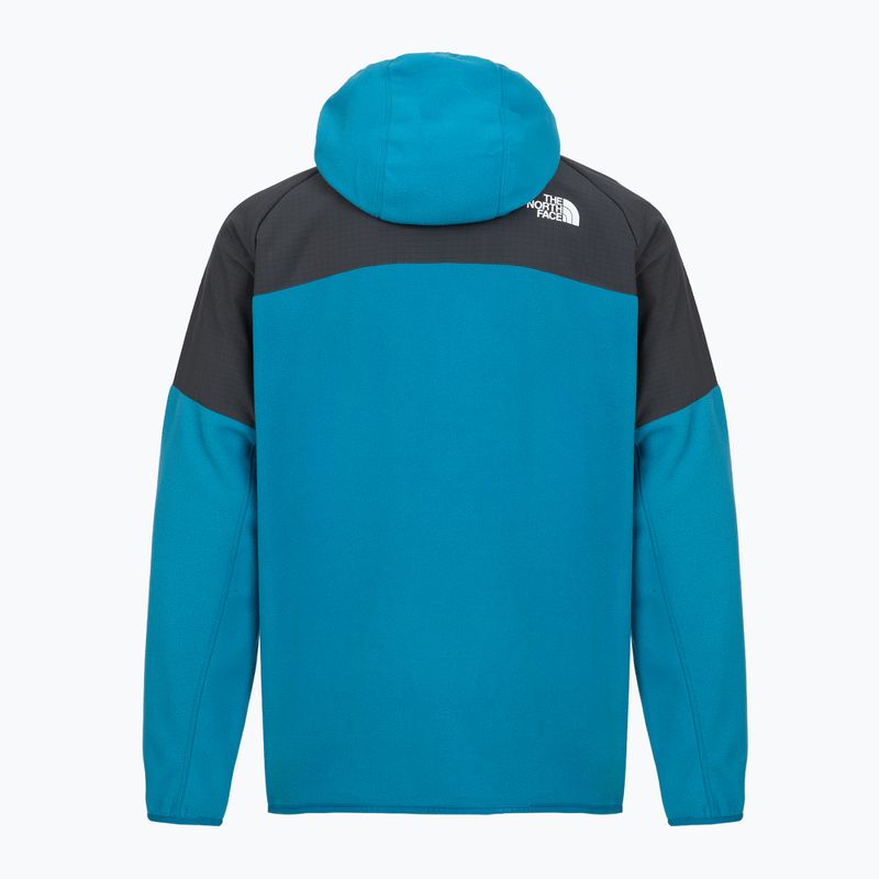 Men's sweatshirt The North Face Glacier Heavyweight Full Zip HD dusk blue/asphalt grey 2