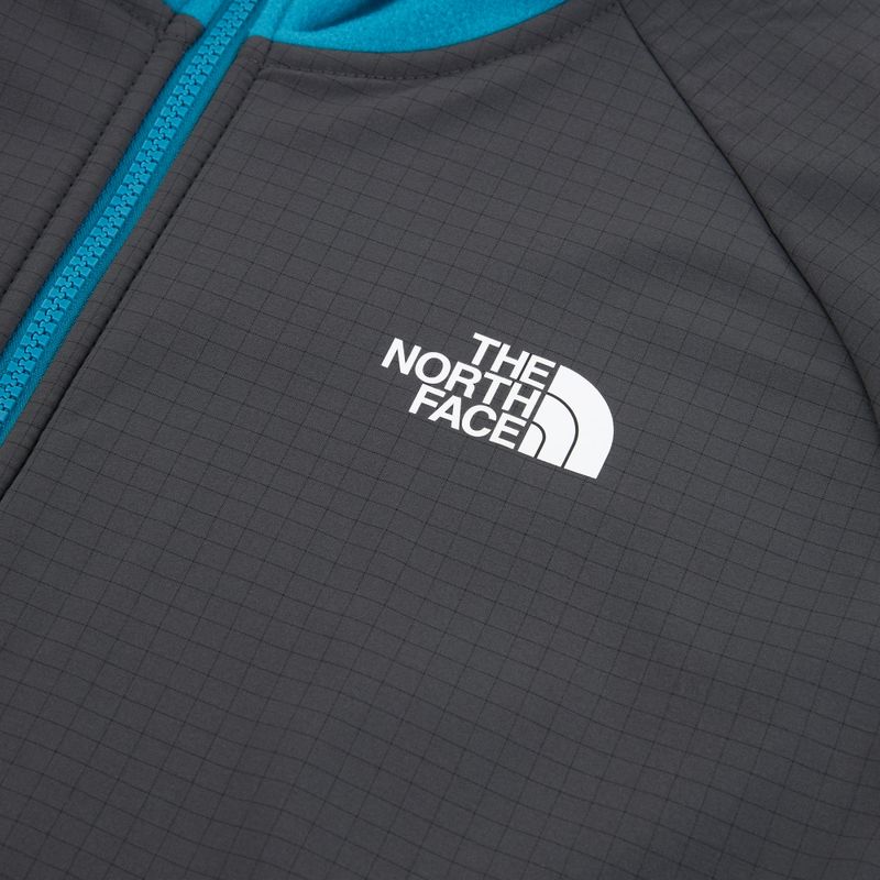 Men's sweatshirt The North Face Glacier Heavyweight Full Zip HD dusk blue/asphalt grey 3
