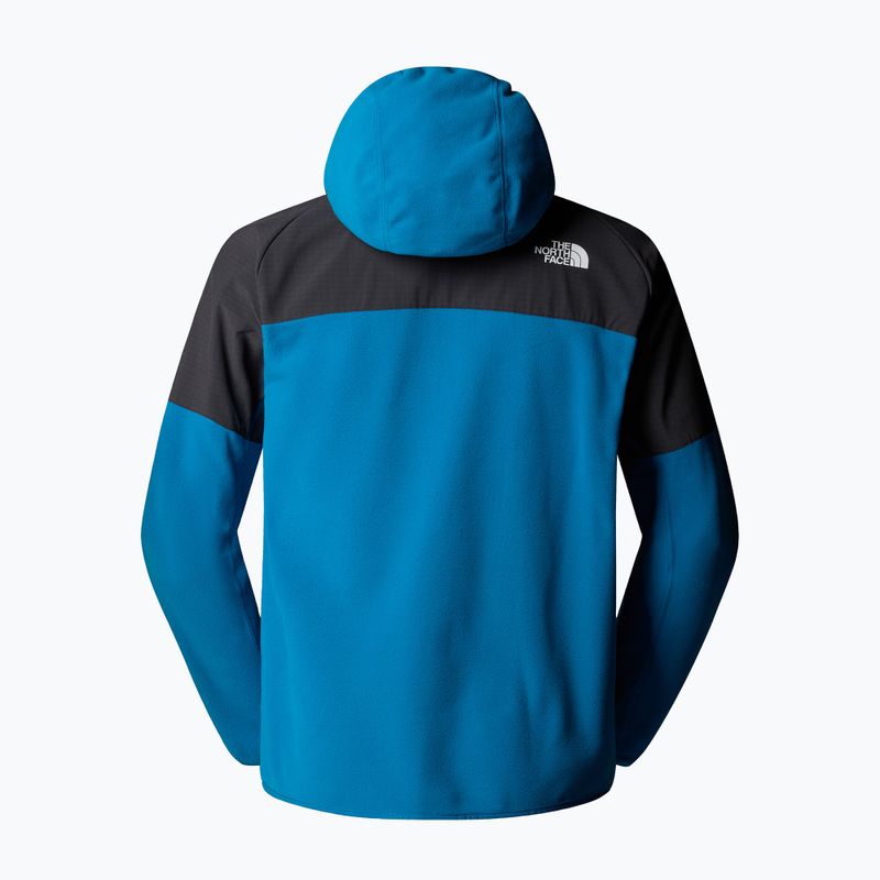 Men's sweatshirt The North Face Glacier Heavyweight Full Zip HD dusk blue/asphalt grey 2