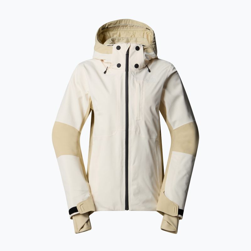 Women's ski jacket The North Face Lenado white dune/gravel 13