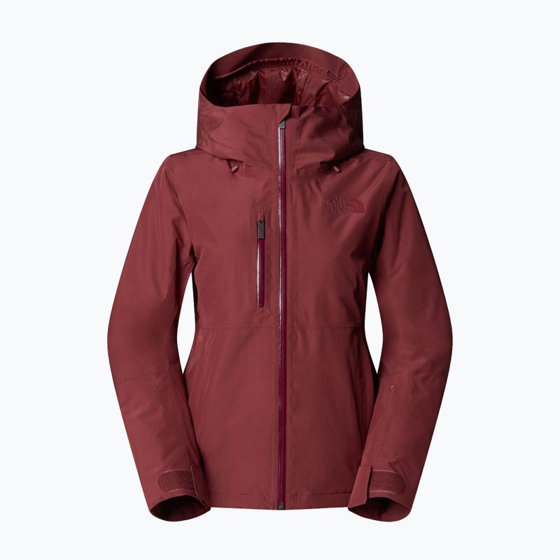 Women's ski jacket The North Face Descendit sumac 4