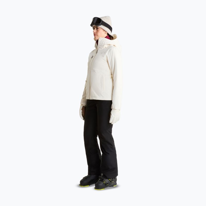 Women's ski jacket The North Face Descendit white dune 2