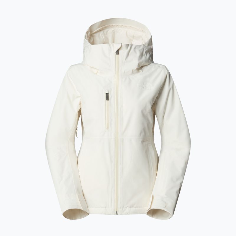 Women's ski jacket The North Face Descendit white dune 5