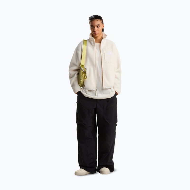 Women's fleece sweatshirt The North Face Yumiori Off Peak Full Zip white dune 2