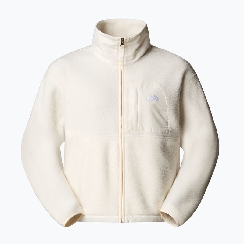 Women's fleece sweatshirt The North Face Yumiori Off Peak Full Zip white dune 6