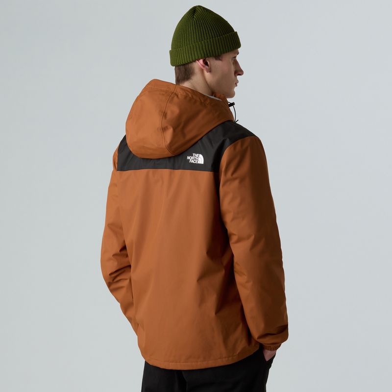 Men's rain jacket The North Face Antora burnt umber/black 3