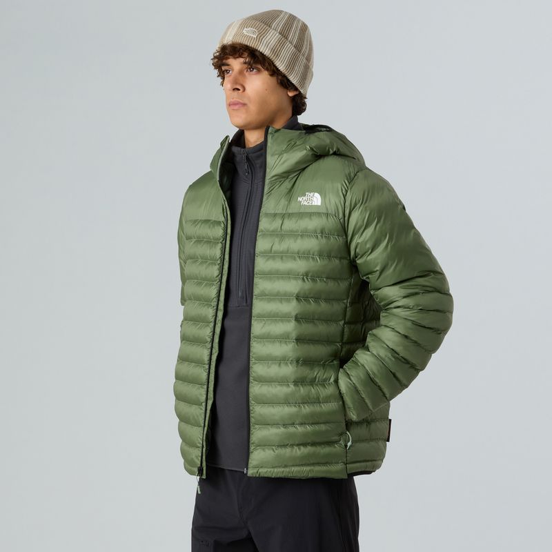 Men's jacket The North Face Terra Peak Hoodie bark mist 4