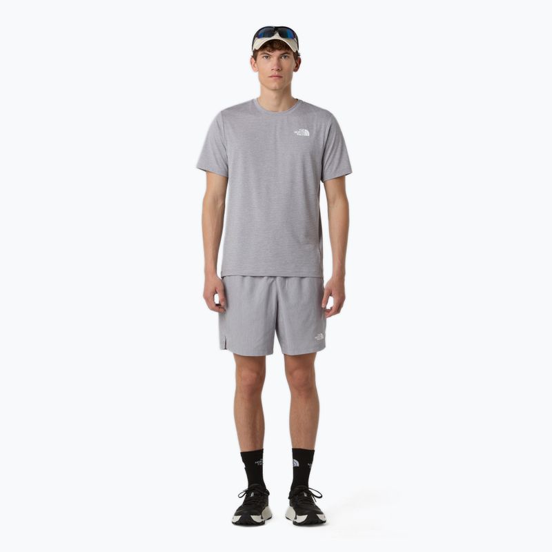 Men's T-shirt The North Face 24/7 Reg pale grey heather 2