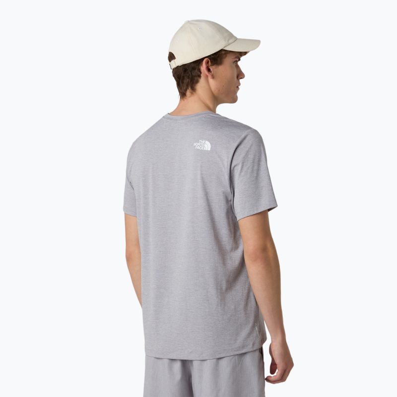 Men's T-shirt The North Face 24/7 Reg pale grey heather 3