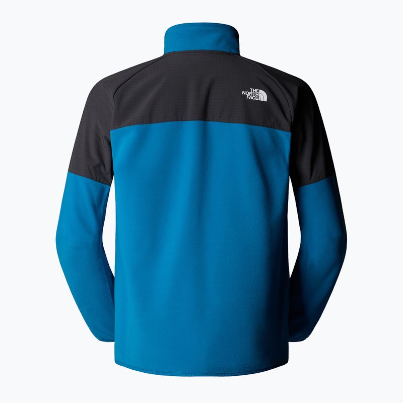 Men's sweatshirt The North Face Glacier Heavyweight 1/2 Zip dusk blue/asphalt grey 5