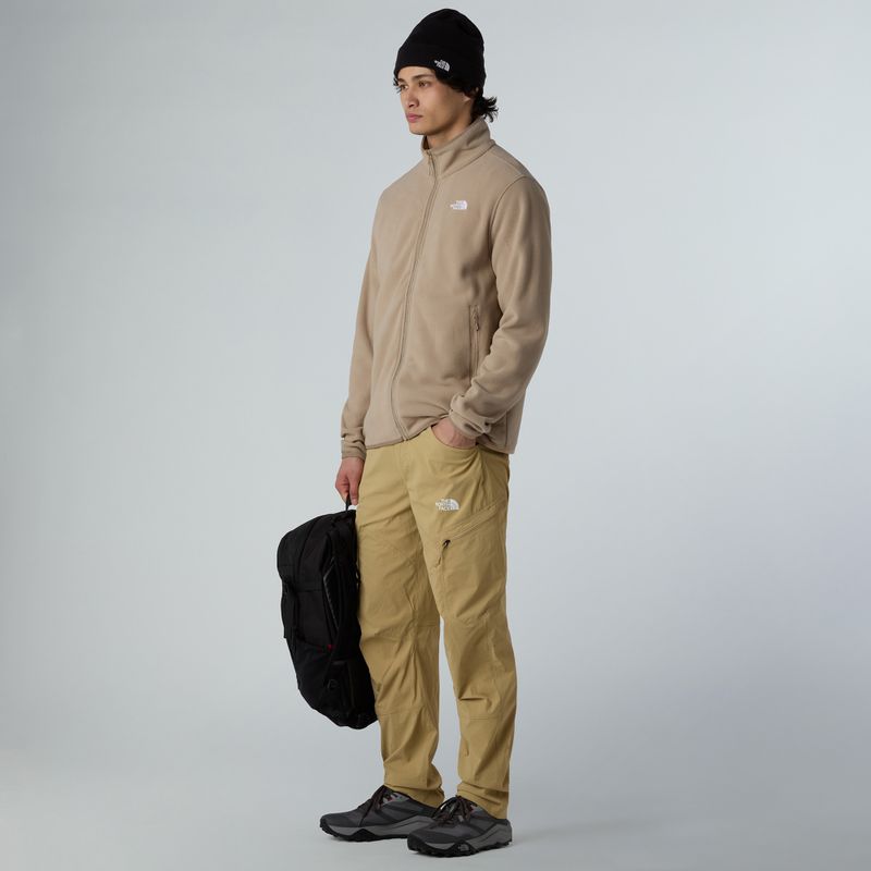Men's fleece sweatshirt The North Face Glacier Fleece mushroom grey 2