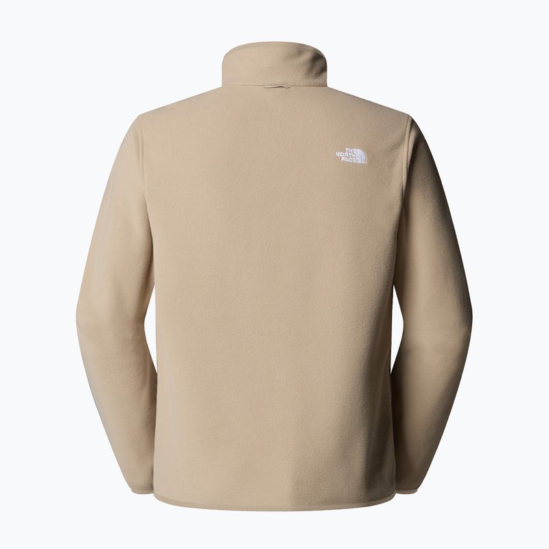 Men's fleece sweatshirt The North Face Glacier Fleece mushroom grey 6