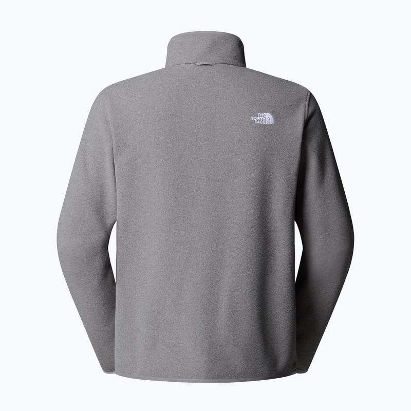 Men's fleece sweatshirt The North Face Glacier Fleece mid grey heather 6