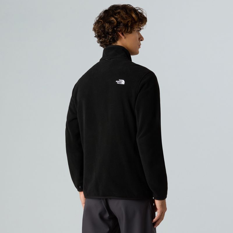 Men's fleece sweatshirt The North Face Glacier Fleece black 3
