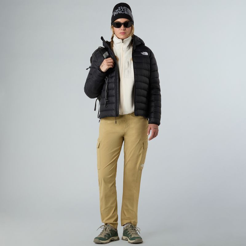 Women's down jacket The North Face Down Hooded black 2
