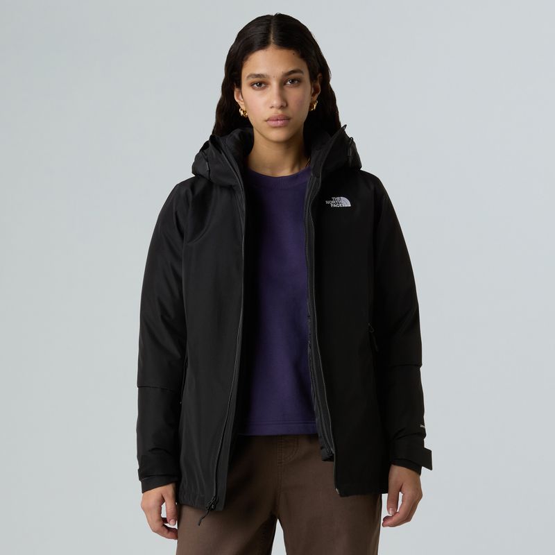 Women's 3in1 jacket The North Face Carto Mono Triclimate Hooded black 5