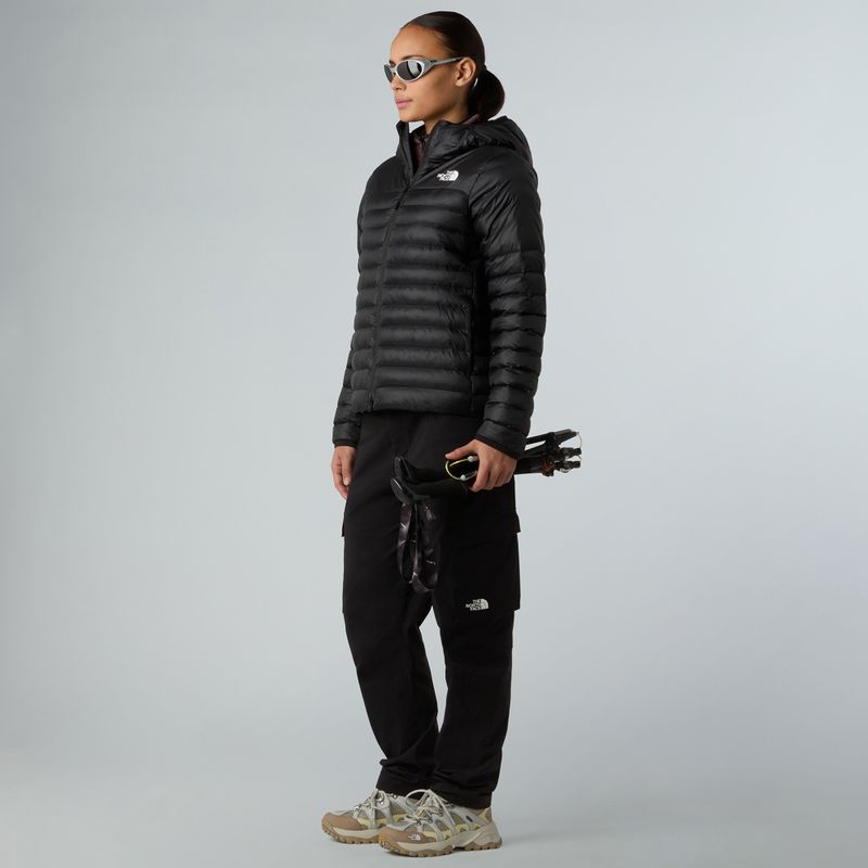Women's down jacket The North Face Terra Peak Hoodie black 2