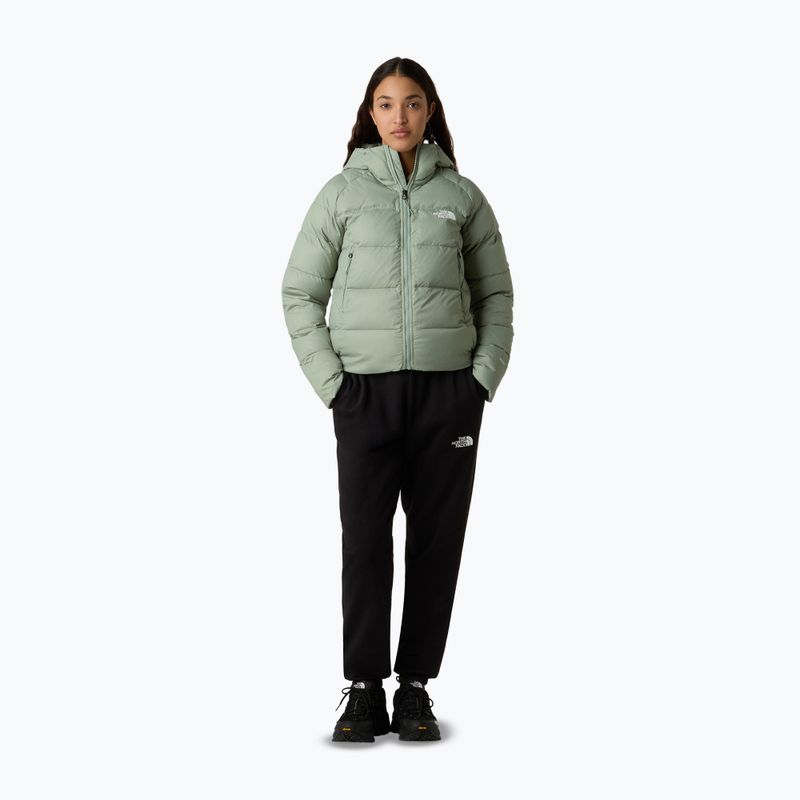 Women's down jacket The North Face Hyalite Down Hoodie state moss 2