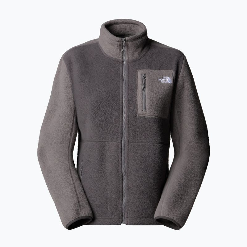 Women's fleece sweatshirt The North Face Yumiori Full Zip anthracite grey/smoked 5