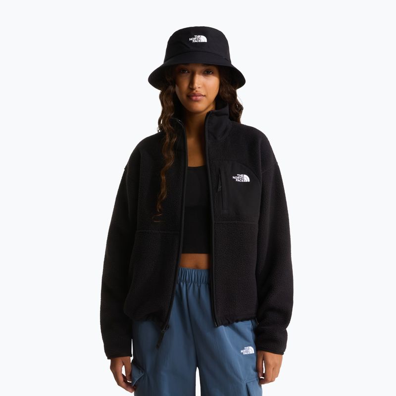 Women's fleece sweatshirt The North Face Yumiori Off Peak Full Zip tnf black 4