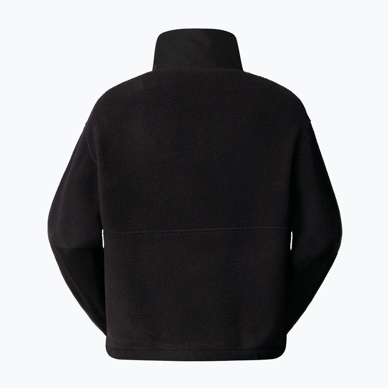 Women's fleece sweatshirt The North Face Yumiori Off Peak Full Zip tnf black 7