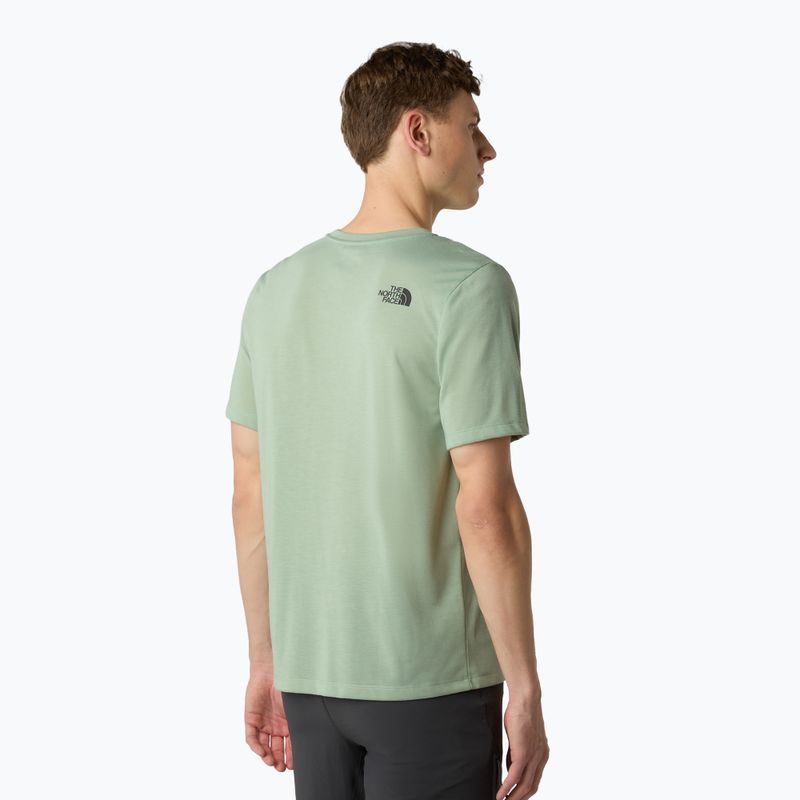Men's T-shirt The North Face Mountain Foundation Graphic state moss 3