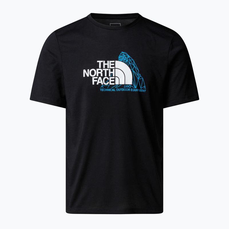 Men's T-shirt The North Face Mountain Foundation Graphic black