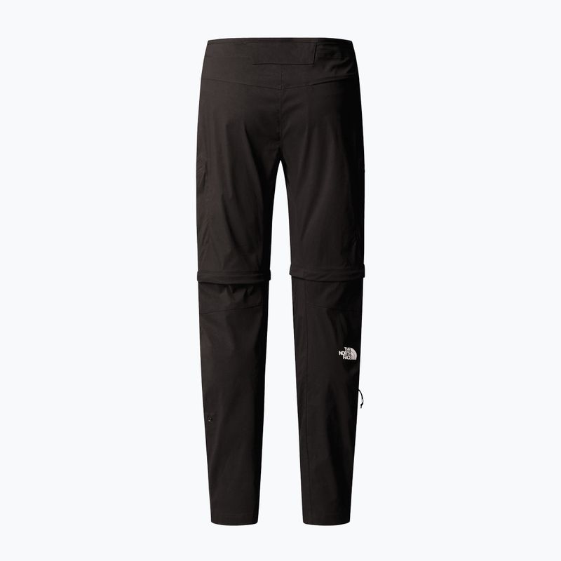 Men's trekking trousers The North Face Exploration Regular Tapered Convertible tnf black 6