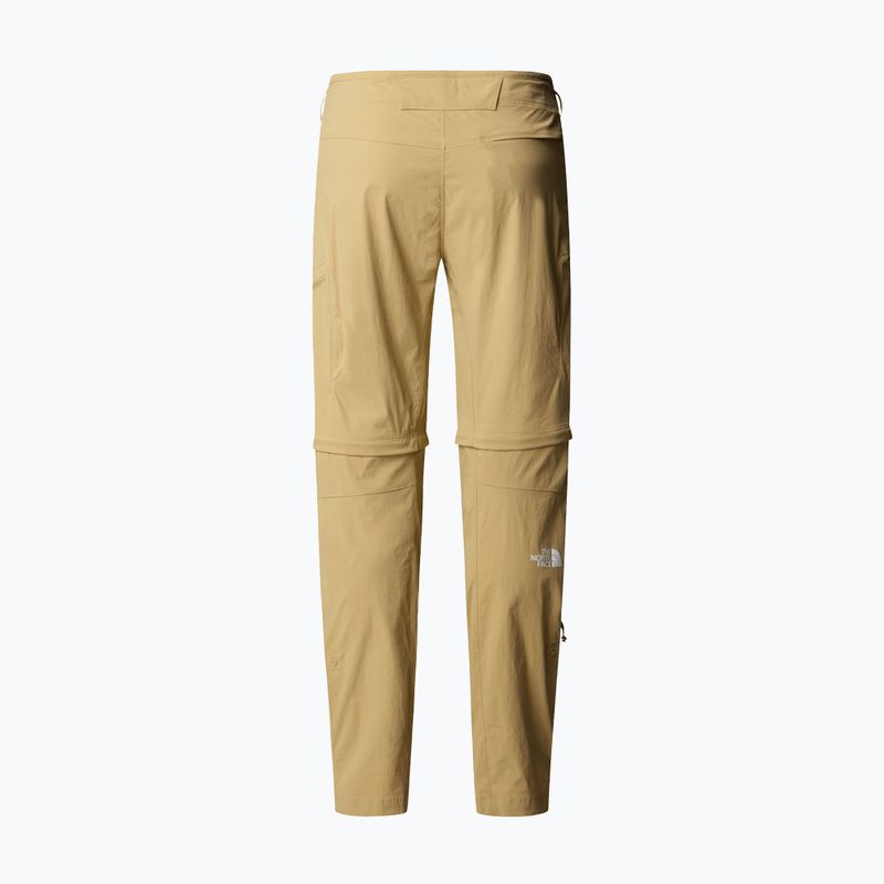 Men's trekking trousers The North Face Exploration Regular Tapered Convertible khaki stone 5